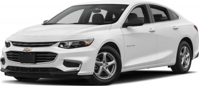 White sedan with sharp headlights and alloy wheels