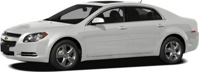 Sedan with chrome alloy wheels and smooth side profile