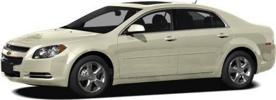 Sedan side profile with chrome wheels and tinted windows