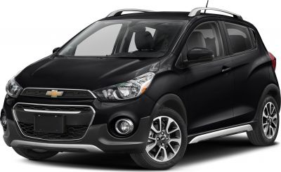 Front and side view showing headlights and alloy wheels