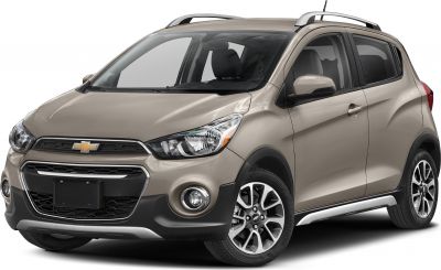Compact crossover hatchback with roof rails and alloy wheels