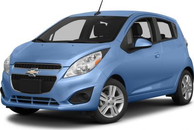 Compact hatchback with characteristic front grille and sharp headlights