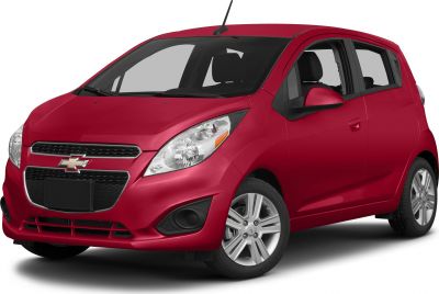 Compact hatchback with distinct front grille and sleek headlight design
