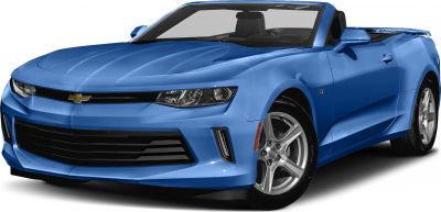 Convertible sports car front angle with alloy wheels and sleek headlights.