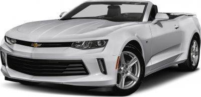 Front and side view of convertible with alloy wheels
