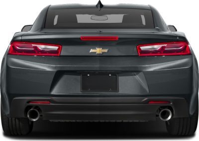 Dual exhaust and LED taillights rear view