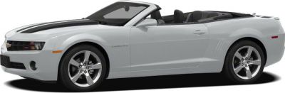 White convertible with sporty design and open roof