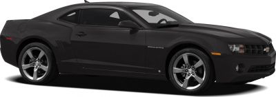Sleek aerodynamic body and sporty alloy wheels of a two-door coupe