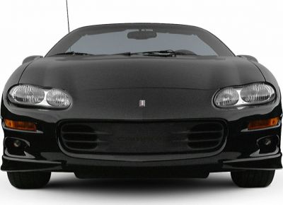 Front view showing headlights and grille of a 1998 convertible sports car