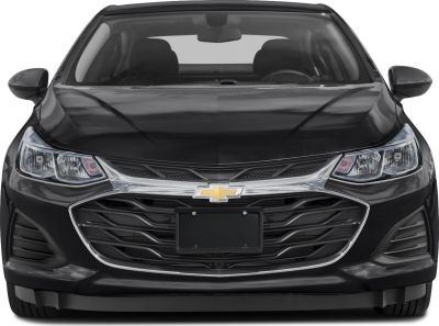 Front view showing chrome-accented grille and sharp headlights