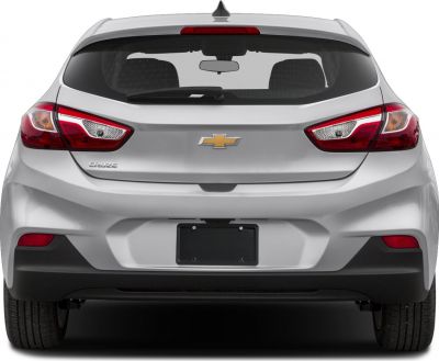 Rear view with updated tail lights and sleek bumper design