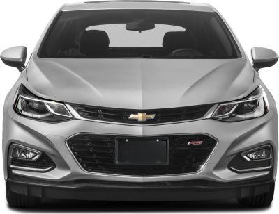 Detailed front view with sporty grille and headlights