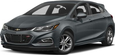 Front three-quarter hatchback with LED headlights and alloy wheels