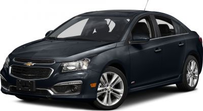 Front and side view of sedan with prominent grille and alloy wheels