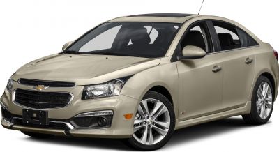 Front side view of mid-size sedan with alloy wheels and sunroof