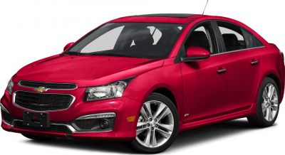 Red sedan with sunroof, alloy wheels, and modern front grille.