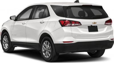 Rear-side view of a mid-size SUV with distinctive tail lights and alloy wheels