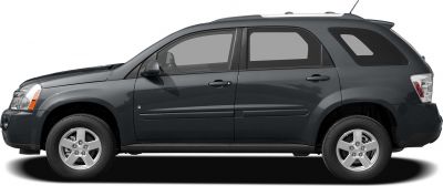 Side view of compact SUV with five-spoke alloy wheels