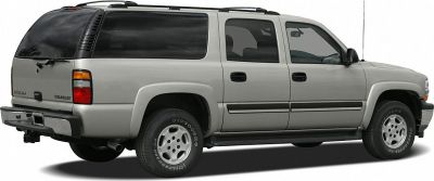 Side and rear view of a large SUV with tinted windows and distinct body lines