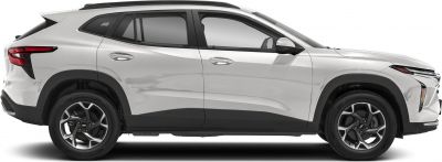 Side profile view of a compact SUV with alloy wheels and sleek body lines