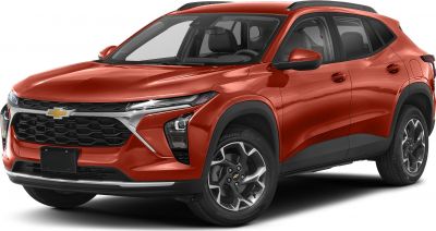 Front angle view with prominent grille and LED headlights
