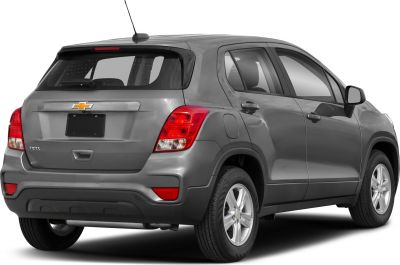 Rear and side profile of a compact SUV with modern rear lights and wheel design