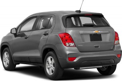 Rear view of compact SUV with updated taillights and rear hatch.