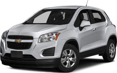 Silver compact SUV, front grille and side profile