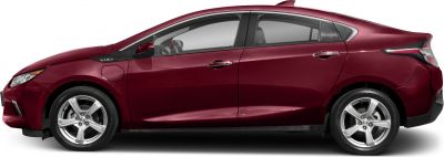 Sleek side profile of an electric plug-in hybrid sedan with alloy wheels.