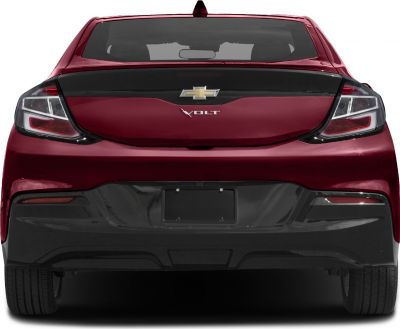 Rear view with tail lights and Chevrolet badge