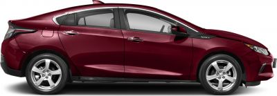 Side profile of sleek sedan with sculpted body lines and alloy wheels
