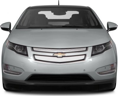 Car front grill and headlights with a central badge