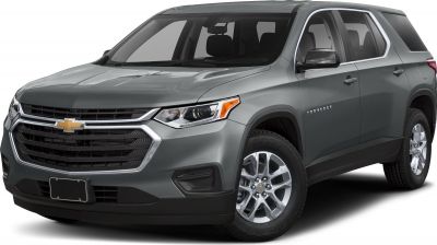 Front-side view of mid-size SUV with distinct grille and headlights