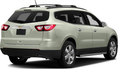 Rear side view with taillights and roof rack