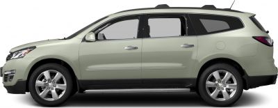 Side profile of mid-size SUV with running boards and alloy wheels