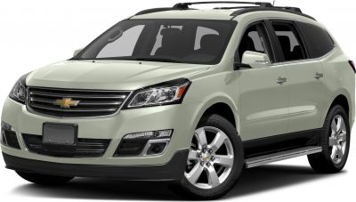 Front profile of mid-size SUV with facelift grille and headlights