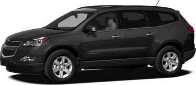 Side profile of a black SUV with alloy wheels
