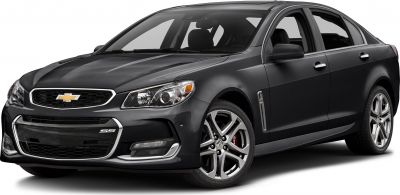 Front view of sedan with LED headlights and alloy wheels
