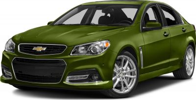Front and side view with prominent grille, headlights, alloy wheels