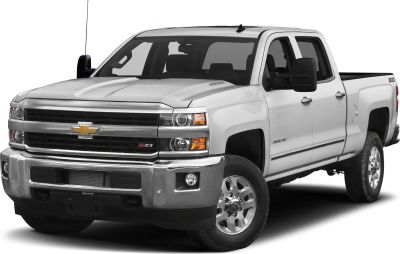 Front 3/4 view, double cab, standard box, robust grill, headlights