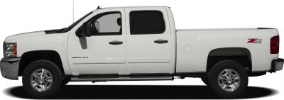 Extended cab pickup truck with standard bed side profile