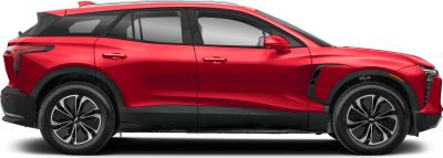 Electric SUV side profile with aerodynamic body and alloy wheels