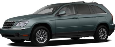 Front and side profile of a 2004 mid-size crossover SUV