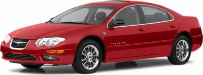 Front side view of a sleek sedan with alloy wheels and smooth contours