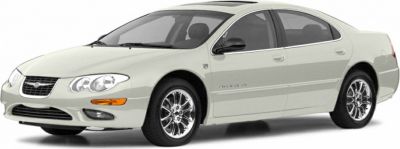 Front side view with chrome grille and alloy wheels