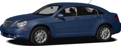Side view of a sedan with smooth body lines and distinct front grille