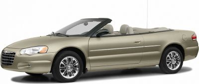 Convertible sedan with open-top design and polished rims