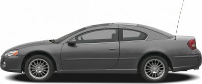 Two-door coupe with alloy wheels and sleek side profile