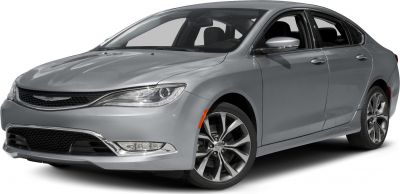 2015 Chrysler 200 II 3/4 front-left view
