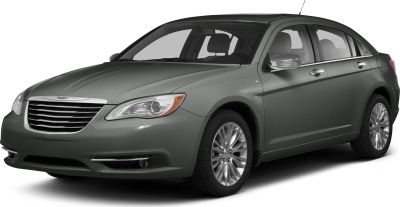 Front-side view of mid-size sedan with chrome grille and alloy wheels